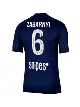 Billige Paris Saint-Germain Illia Zabarnyi #6 Hjemmedrakt 2025-26 Kortermet
